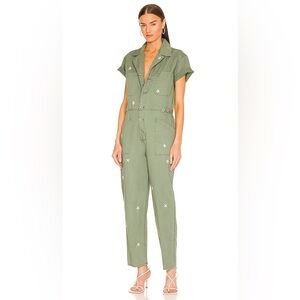 Pistola olive green Grover Field Suit in Colonel Daisy, jumpsuit, size L